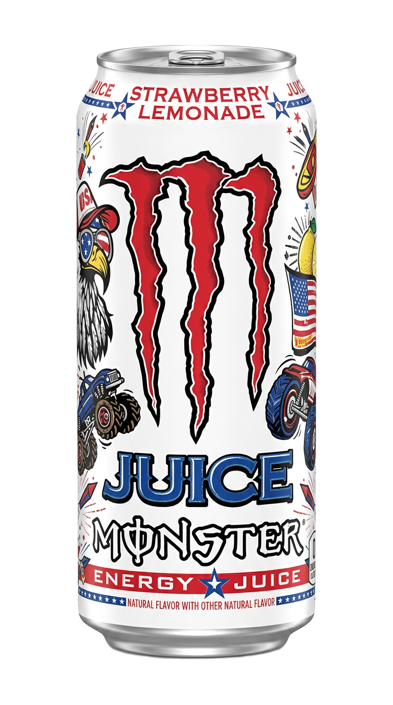 Juice Monster Strawberry Lemonade