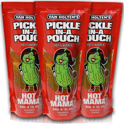 Van Holten's Pickle-In-A-Pouch – Hot Mama