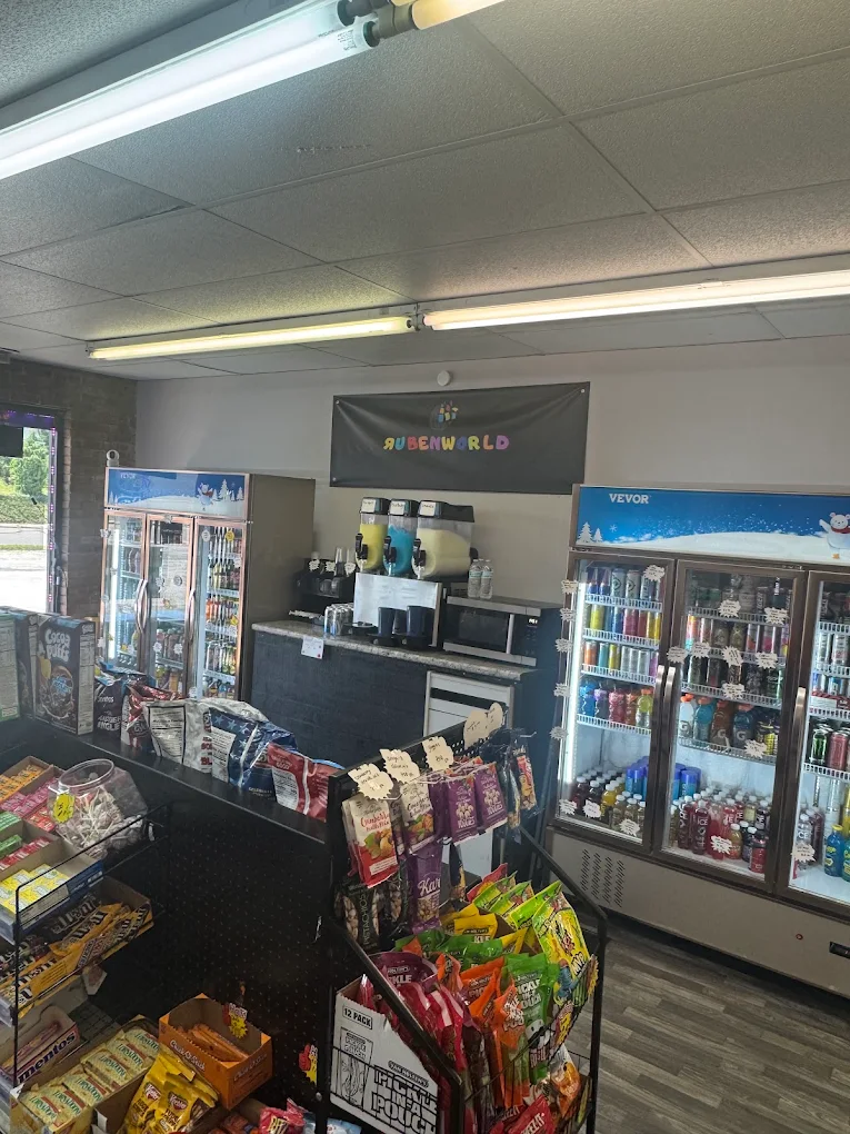 Cold drink coolers at Rubens World