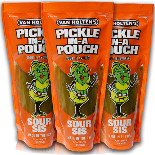 Van Holten's Pickle-In-A-Pouch – Sour Sis